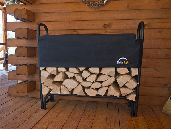Outdoor firewood holder plans ~ The Shed Build