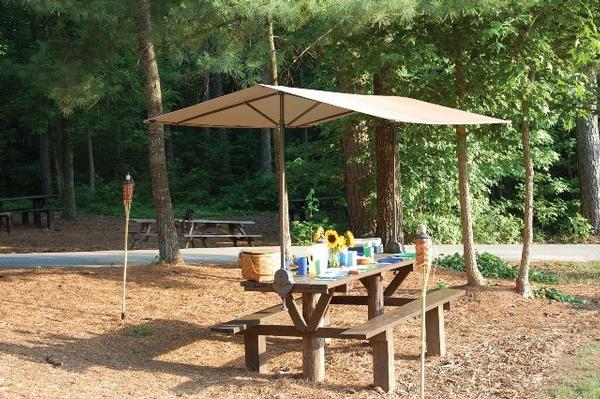 Tilt Mount Quick Clamp Canopies 7x10, Quick Clamp Picnic Table Canopy
